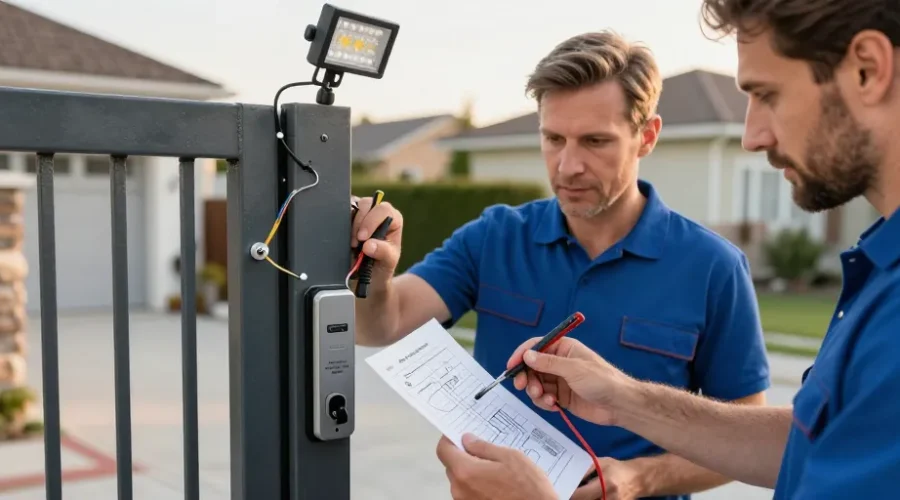 serrure electrique pour portail