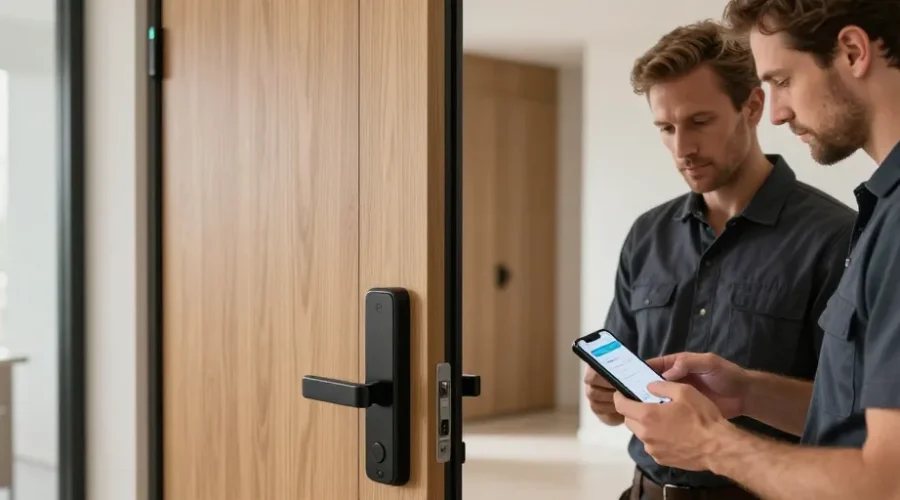 serrure magnétique invisible